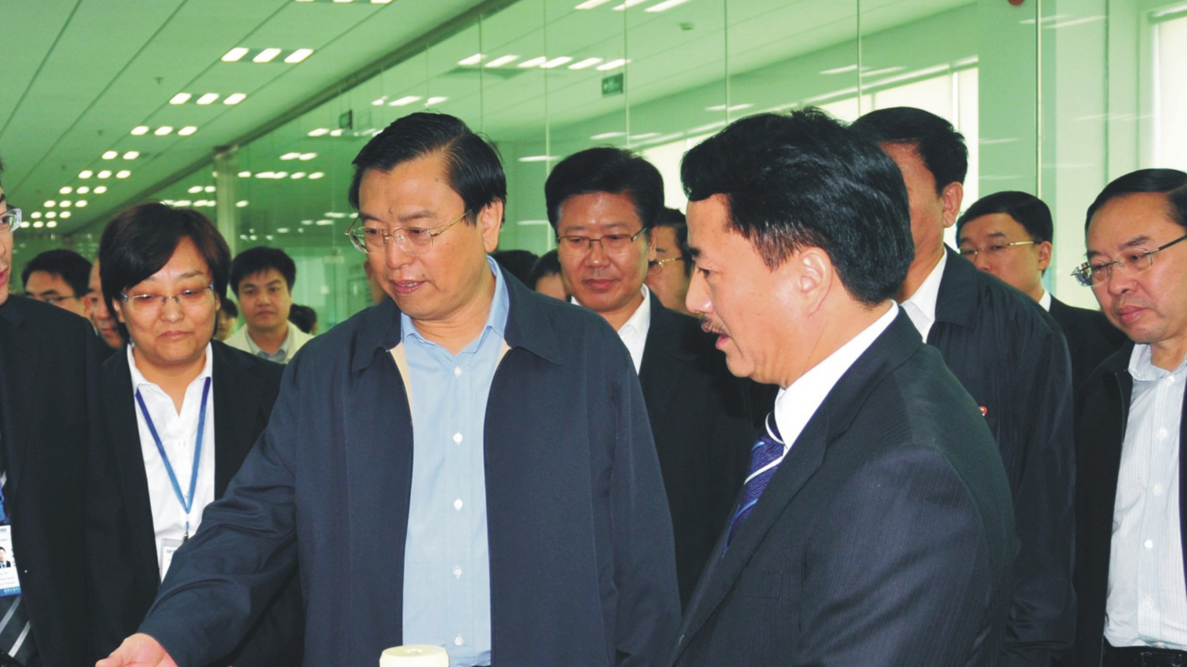 時(shí)任全國人大常委會(huì)委員長、時(shí)任國務(wù)院副總理張德江同志視察威勝